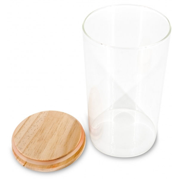 Logotrade promotional giveaway picture of: Borosilicate container ONTARIO 1000 ml