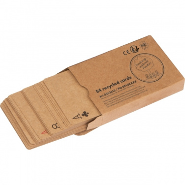 Logo trade advertising products image of: Playing cards NEW CASTLE