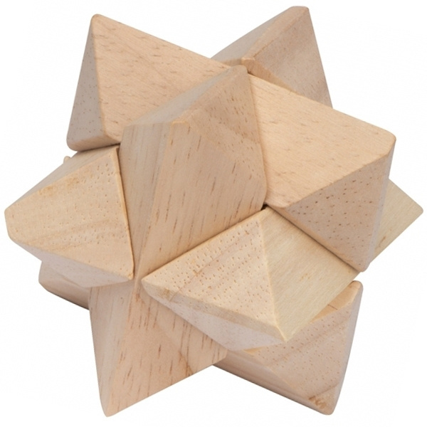 Logotrade promotional gift picture of: Wooden puzzle TOULOUSE