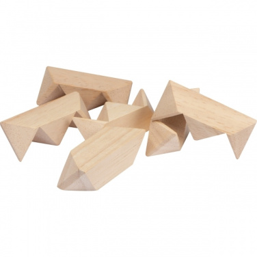 Logotrade promotional merchandise photo of: Wooden puzzle TOULOUSE