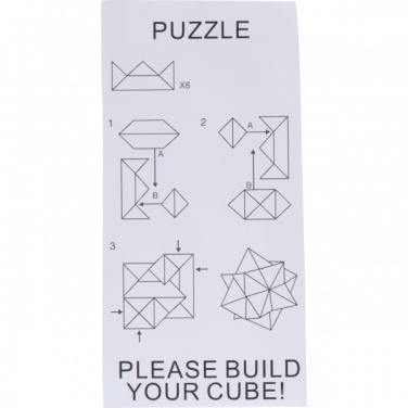 Logotrade promotional products photo of: Wooden puzzle TOULOUSE