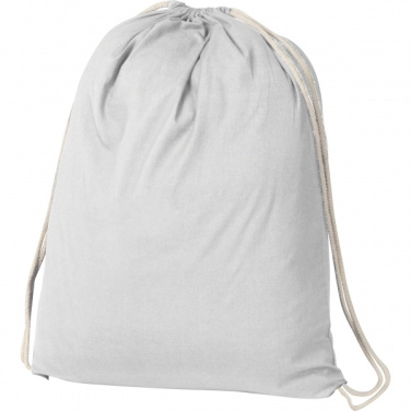 Logo trade corporate gifts image of: Cotton gym bag BUDAPEST