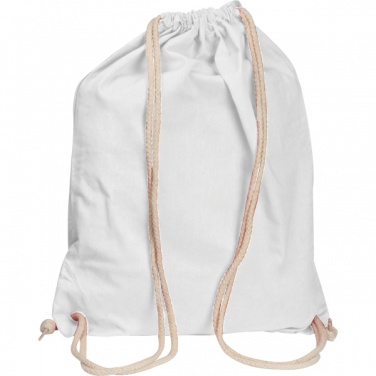 Logotrade promotional giveaways photo of: Cotton gym bag CARLSBAD
