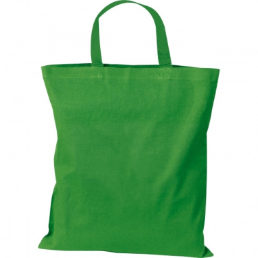 Logotrade advertising product image of: Cotton bag with short handles BREGENZ
