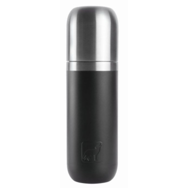 Logo trade promotional product photo of: Vacuum bottle DINARA Schwarzwolf