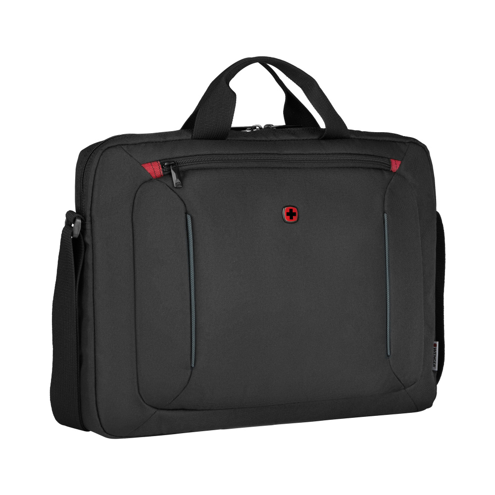 Logo trade business gift photo of: Laptop bag Wenger BQ 16''