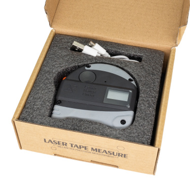 Logo trade promotional gifts image of: Laser tape measure, RLM62001