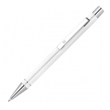 Logo trade corporate gift photo of: Metal semi gel ballpoint Pen ALMEIRA