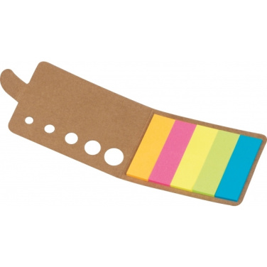 Logo trade corporate gifts image of: Marking Strip Book HUNTSVILLE