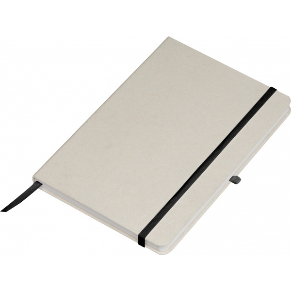 Logo trade promotional merchandise photo of: A5 notebook IZMIR