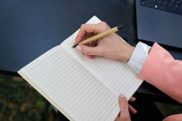 Logo trade business gifts image of: A5 notebook IZMIR