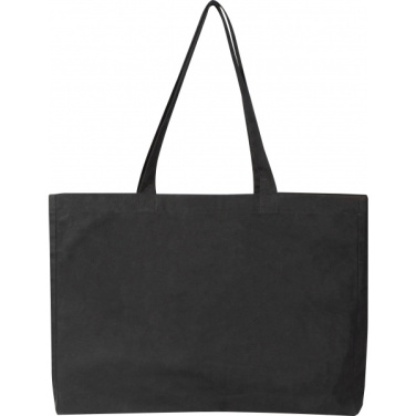 Logo trade promotional giveaways picture of: Organic cotton bag BARI