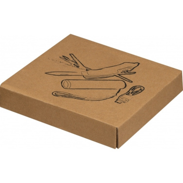 Logo trade promotional items picture of: Set Torch and pocket knife OLDHAM