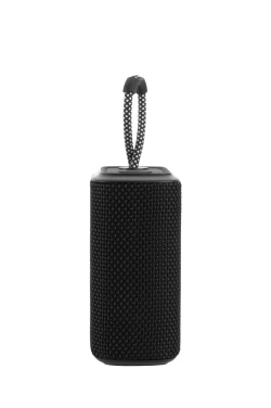 Logotrade promotional giveaway image of: Waterproof bluetooth speaker HARDEOL Schwarzwolf