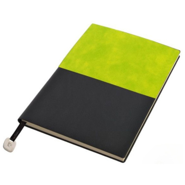 Logo trade promotional merchandise image of: Notepad A5 REPORTER Pierre Cardin