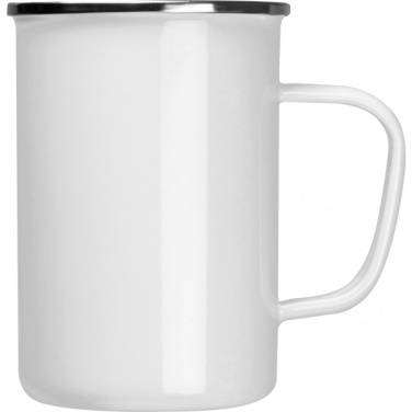 Logotrade advertising products photo of: Enamel cup Adelaine