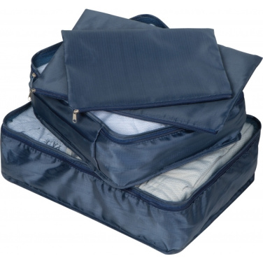 Logo trade corporate gifts image of: 4-piece travel set BELMONT