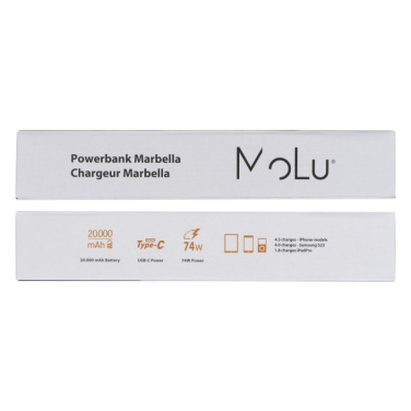 Logotrade corporate gift picture of: Power bank 20 000 mAh MARABELLA MoLu