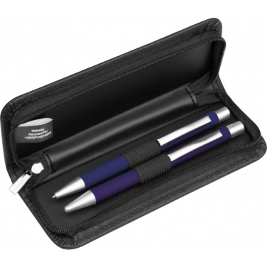 Logo trade promotional giveaway photo of: Writing set soft touch Uppsala