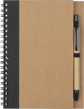 Logo trade advertising products image of: Spiral notebook Ravenna