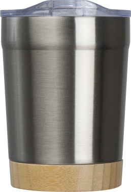 Logo trade promotional merchandise photo of: Recycled steel cup Turin