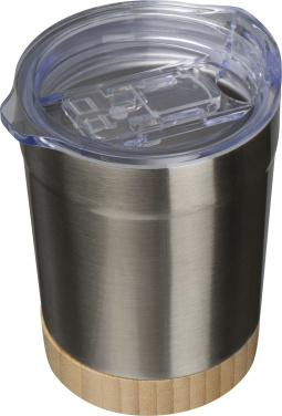 Logo trade business gifts image of: Recycled steel cup Turin