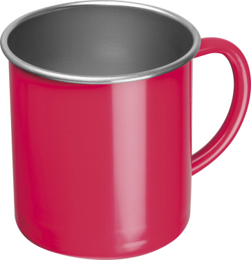 Logotrade business gift image of: Steel cup Trezzo