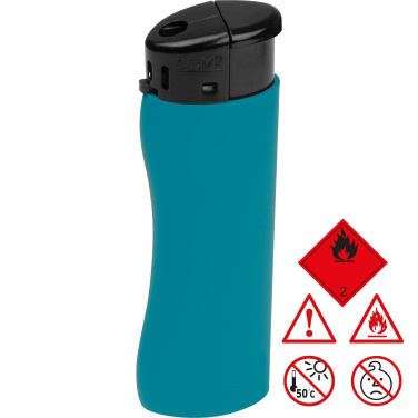 Logo trade promotional giveaways image of: Electronic lighter MOUSCRON