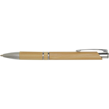 Logotrade corporate gifts photo of: Wicker bamboo ballpoint pen