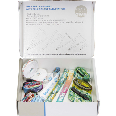 Logo trade advertising products picture of: Sublimation lanyards sample box