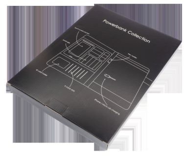 Logo trade promotional merchandise photo of: Power Bank Folder 89309100