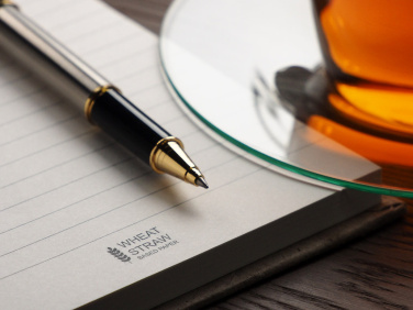 Logo trade promotional items image of: Recycled Tea Notebook 209734000