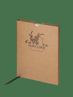 Logo trade promotional merchandise photo of: Recycled Elephant Poo Notebook 209734400