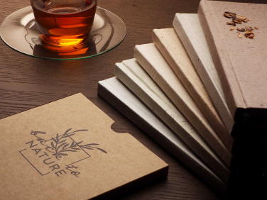 Logo trade promotional gifts picture of: Recycled Hemp Notebook 209734300