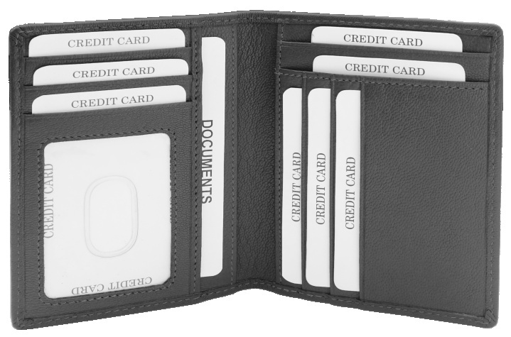 Logo trade promotional giveaways image of: RFID document wallet 94505200