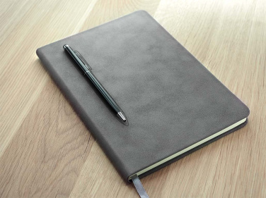 Logo trade promotional products image of: Magnetic notebook with a pen 124715100