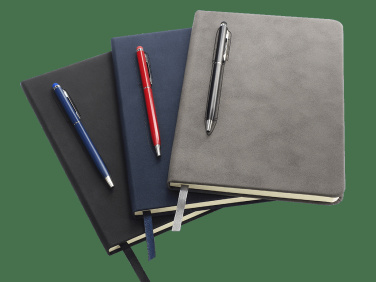 Logo trade promotional gift photo of: Magnetic notebook with a pen 124715100