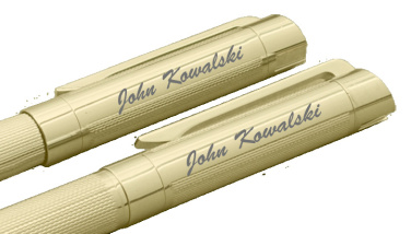 Logotrade promotional item picture of: MACBETH pen set 98203600