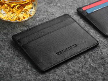 Logo trade corporate gifts image of: RFID credit card case 190105200