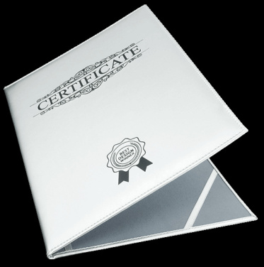 Logo trade promotional products picture of: Certificate cover 152119