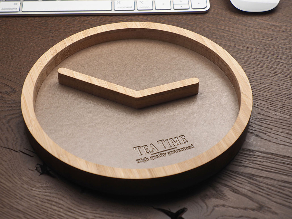 Logo trade promotional merchandise photo of: Wooden organiser 1843292
