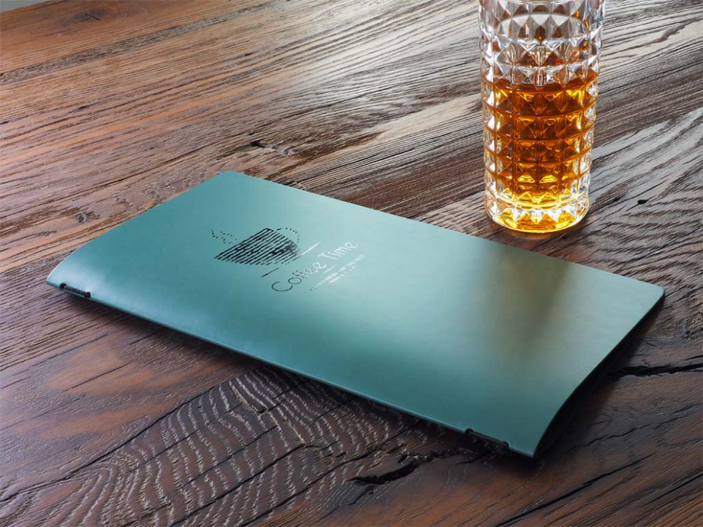 Logo trade promotional gifts image of: Menu cover Ambiente 1179094