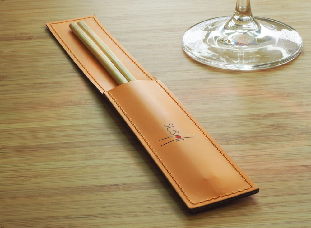 Logo trade corporate gift photo of: Chopsticks case 1042094