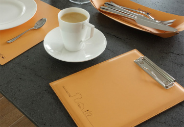 Logo trade business gift photo of: Clipboard menu 1028094