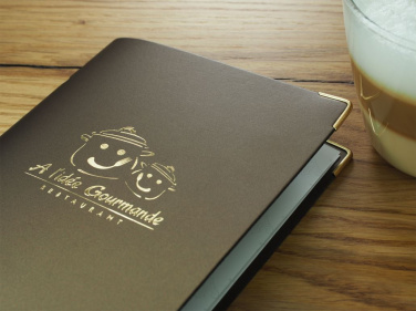 Logo trade promotional merchandise image of: Menu cover Ambiente 1182094