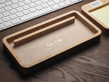 Logotrade promotional items photo of: Wooden desk organiser 1850292