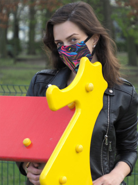 Logo trade promotional giveaways picture of: VENUS PRO cotton face mask with a pocket an HEPA filter 1378165