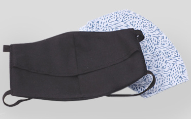 Logotrade promotional product image of: VENUS PRO cotton face mask with a pocket an HEPA filter 1378165