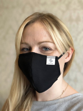 Logo trade promotional item photo of: ZEFIR cotton face mask 1400165