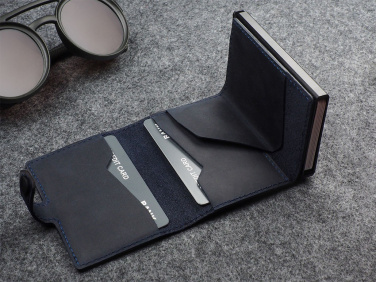 Logotrade promotional gift picture of: RFID wallet - Hunter Leather 2109284